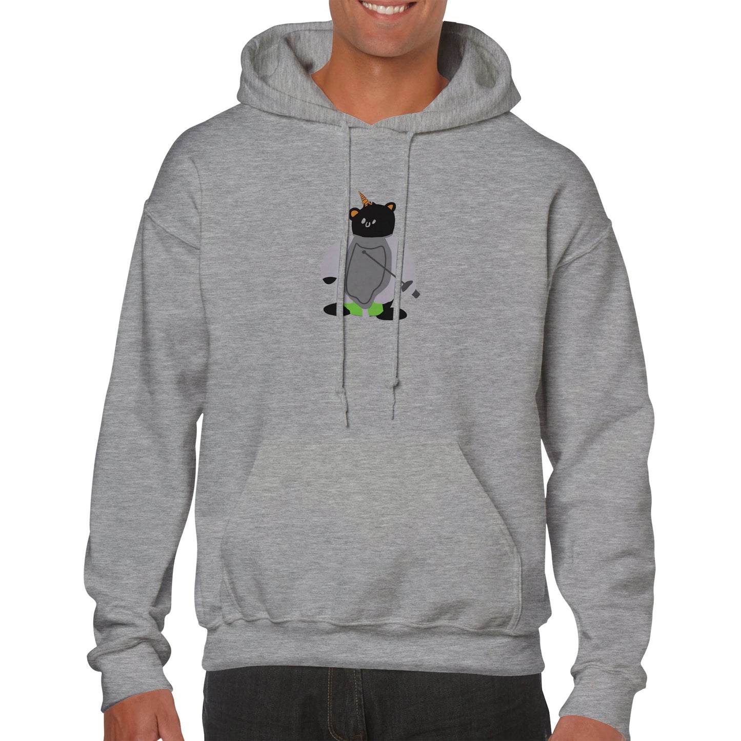 Fencing Finn - Classic Unisex Pullover Hoodie